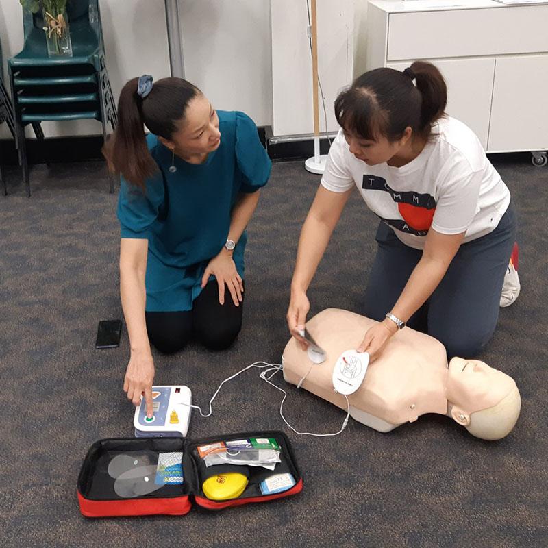 Student Learning CPR